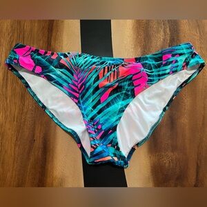 PINK Victoria's Secret Tropical Print Bikini Bottom